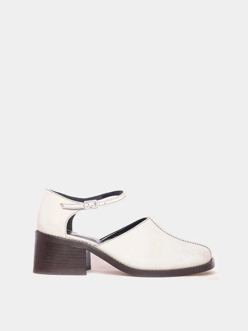 Mafra Cream Heel