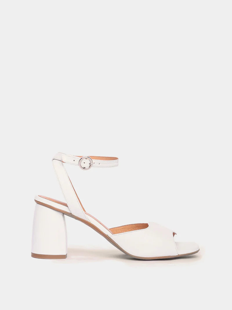 Malaga White Heel