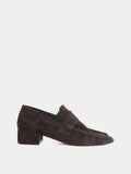 Navas Brown Suede Loafer