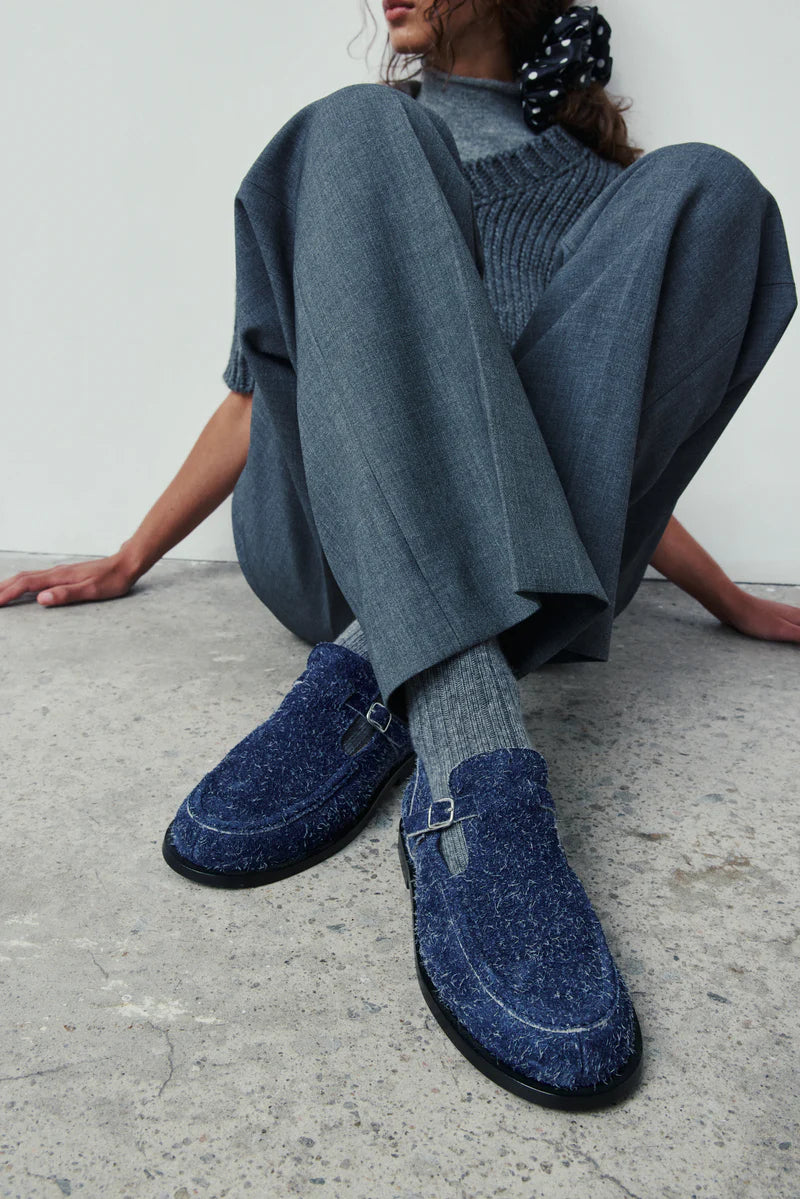 Zafra Navy Flat